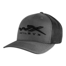 Бейсболка Wiley X Snapback Base Cape (Black/Grey)