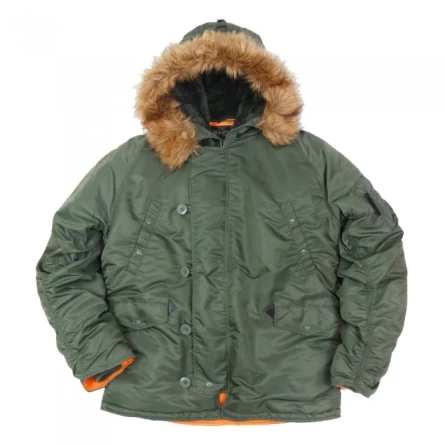 Куртка Nord Storm N3B Regular (olive/orange) фото 1