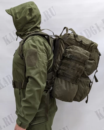 Рюкзак рейдовый армейский Спрут (40 литров)(олива) фото 3