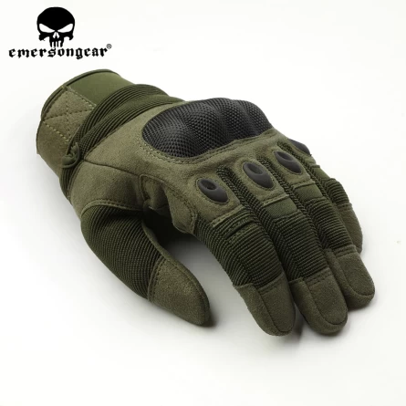 Перчатки EmersonGear Tactical All Finger Gloves (OD Green) фото 3