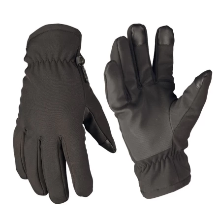 Перчатки утепленные Soft-Shell Gloves Thinsulate (Black) фото 1