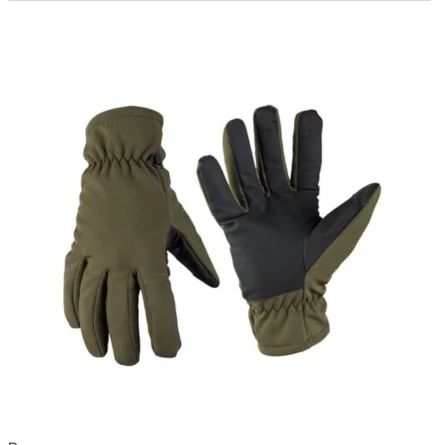 Перчатки утепленные Soft-Shell Gloves Thinsulate (Olive) фото 1