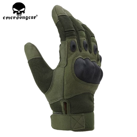 Перчатки EmersonGear Tactical All Finger Gloves (OD Green) фото 2