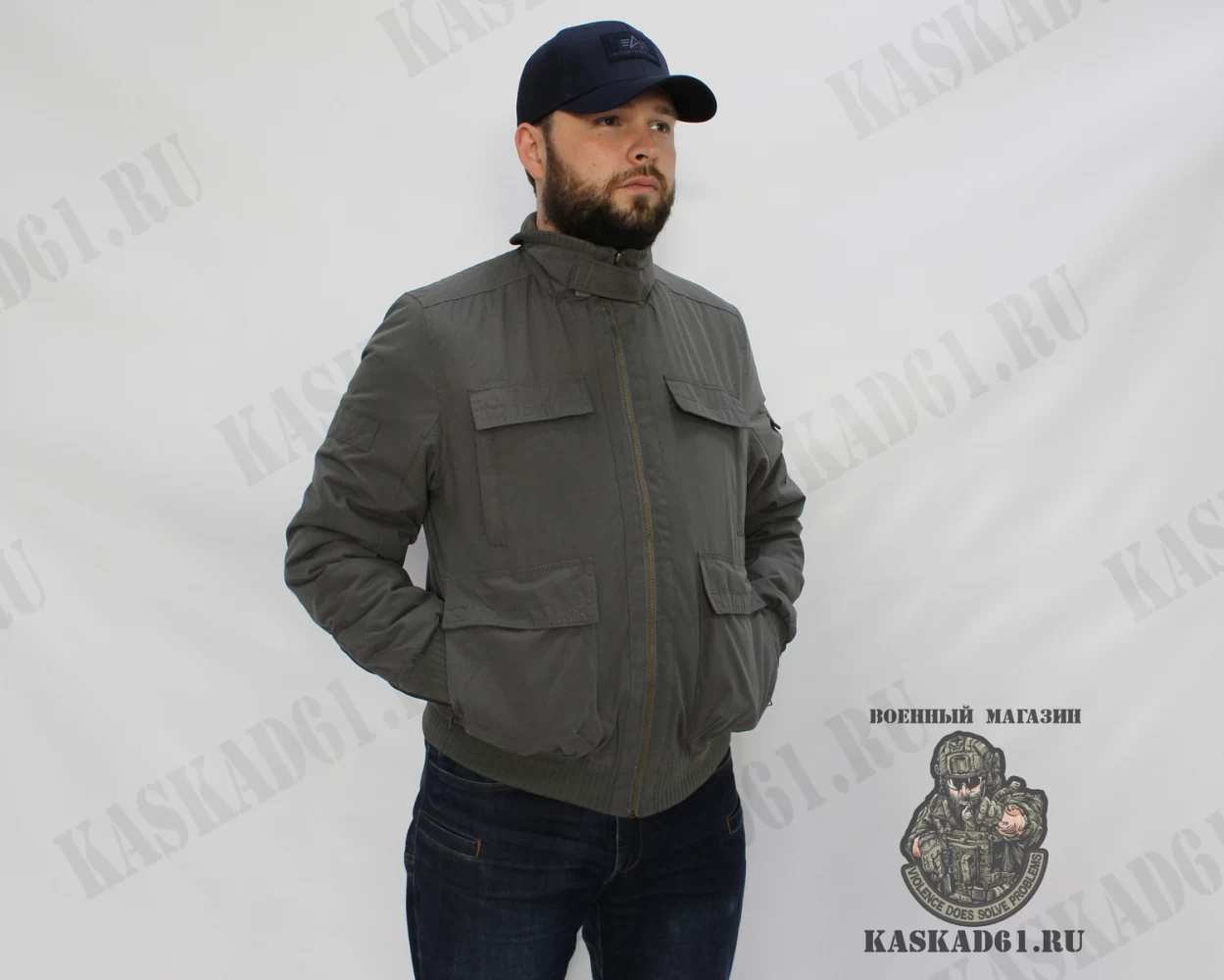 Куртка Abercrombie & Fitch Sentinel Jacket (серый) :: Abercrombie & Fitch ( куртки и парки) :: Куртки и парки :: Одежда