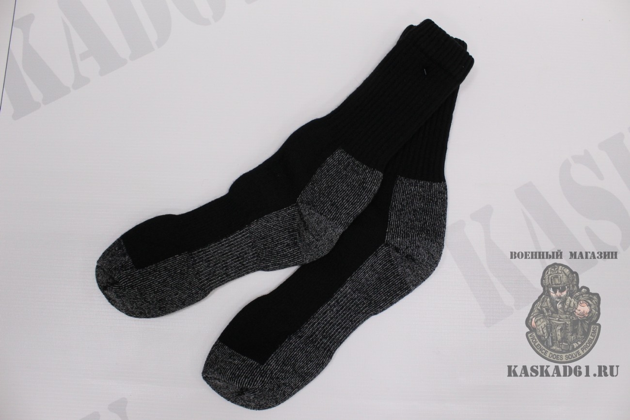 Носки трекинговые Mico (черно-серый) :: Mico (термобелье и носки) ::Термобелье и носки :: Одежда