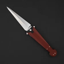 Нож складной Daggerr Cinquedea Burgundy Satin (G10, D2)