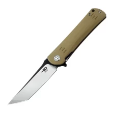 Нож складной Bestech Knives Kendo, BG06C-2 (бежевый, сталь D2)