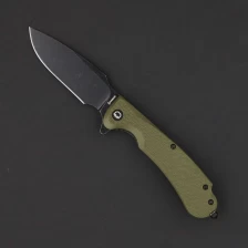 Нож складной Daggerr Fielder Olive BW (FRN, 8Cr14MoV)