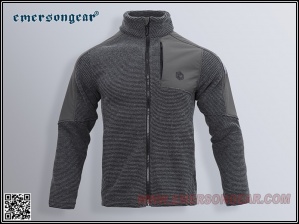 Куртка флисовая EmersonGear Blue Label "Muntjac" Fleece Jacket (Grey)
