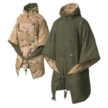 Пончо утепленное Helikon Reversible Swagman Roll Poncho (Desert Night Camo/US Desert)