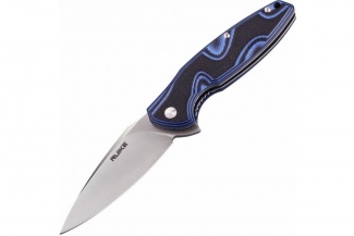 Нож складной Ruike Fang P105-Q (сталь Sandvik 14C28N)(черно-синий)