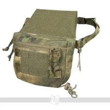 Сумка напашная утилитарная Гром Pro + баллистика (Бр1, С2)(A-TACS FG)