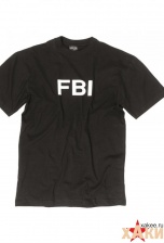 Футболка FBI (черный)