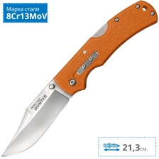 Нож складной Cold Steel Double Safe Hunter Orange, CS_23JB (сталь 8Cr13MoV)