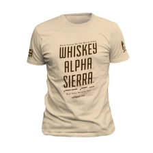 Футболка Warrior Assault Systems Whiskey Alpha Sierra T-shirt (Coyote Tan)