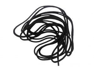 Шнурки кевларовые (180 см)(черный)