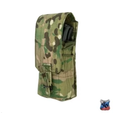 Подсумок для 2-х магазинов АК со съемным клапаном (АКМ 2 molle МОДУЛЬНЫЙ)