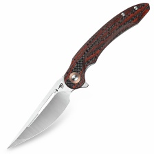 Нож складной Bestech Knives Irida, BG25E (красный, сталь 14C28N)