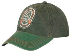 Бейсболка Helikon Snapback Cap - Dirty Washed Cotton (Dark Green/Kelly Green)