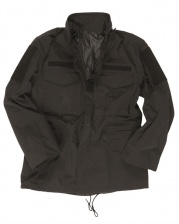 Куртка полевая ветровлагозащитная М65 (триламинат)(черный)