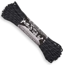 Паракорд светоотражающий Atwood Rope MFG (550)(Black)