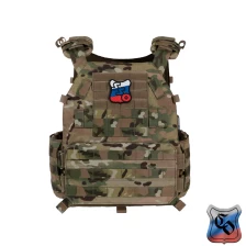 Чехол для ношения бронепанелей Панцирь 3.2 с пряжкой Зубр (Multicam)