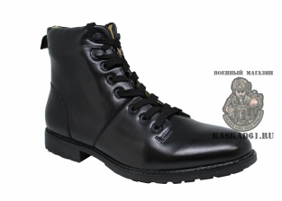 Ботинки кожаные оригинальные Британской службы безопасности (черный)