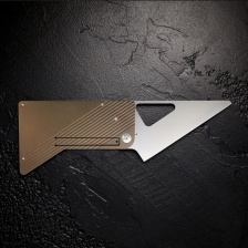Нож складной Daggerr Cardknife Bronze SW (Титан/Карбон, 8Cr13MoV)