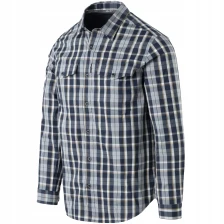 Рубашка Helikon Covert Concealed Carry Shirt (Calm Blue Plaid)