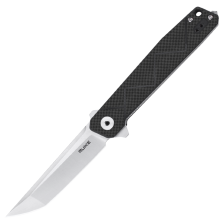 Нож складной Ruike P127-CB (сталь Sandvik 14C28N)(карбон)