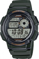Часы наручные Casio AE-1000W-3AVDF с хронографом