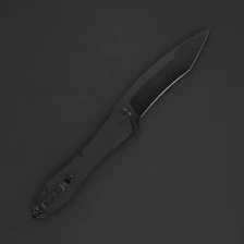 Нож складной Daggerr Баюн All Black (микарта, D2)