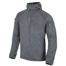 Куртка Helikon Alpha Hoodie Tactical Grid Fleece Jacket (Shadow Grey)