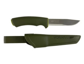 Нож Morakniv Bushcraft Forest (нерж. сталь Sandvic)(олива)