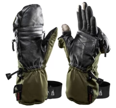 Тактические зимние сенсорные перчатки Heat 3 Smart (Forest Green)