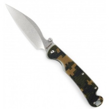 Нож складной Daggerr Pelican Camouflage Stonewash (G10, D2)