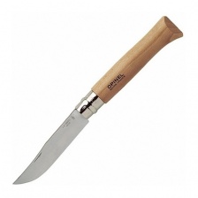 Нож Opinel №12 (нержавеющая сталь Sandvik 12C27, рукоять бук)