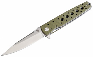 Нож складной Artisan Cutlery Virgina, AR_1807P-GNF (сталь D2)