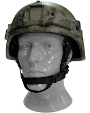 Шлем баллистический Mich (арамид)(Бр2)(Зеленый камуфляж)