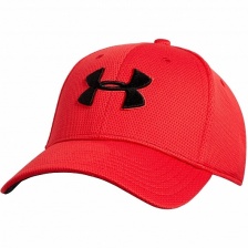 Бейсболка Under Armour Blitzing II Stretch Fit Cap (Red)