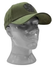 Бейсболка "Герб Российской Федерации" (олива)