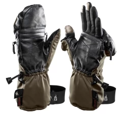 Тактические зимние сенсорные перчатки Heat 3 Smart (Mud Brown)