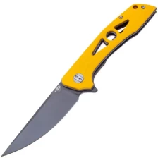 Нож складной Bestech Knives Eye of Ra, BG23C (желтый, сталь D2)