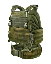 Плитоносец Stich Defense mod.4 (бандаж 90см)+баллистическая защита (мох)