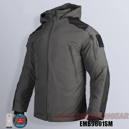 Куртка зимняя EmersonGear Blue Label "Arctic Fox" Polar Cotton Clothes (Smoke) фото 1