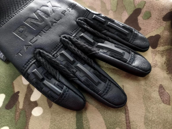 Перчатки PMX Tactical Pro (кожа)(черный) фото 2