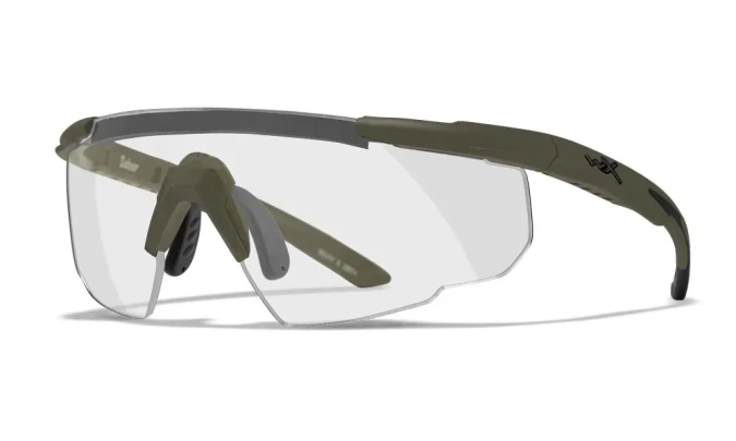 Баллистические очки Wiley X Saber Advanced OD Green Frame 308G (Smoke/Clear/Rust) фото 5
