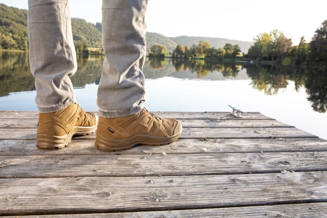 Ботинки Haix Black Eagle Athletic 2.0 V GTX Mid (Coyote) фото 3