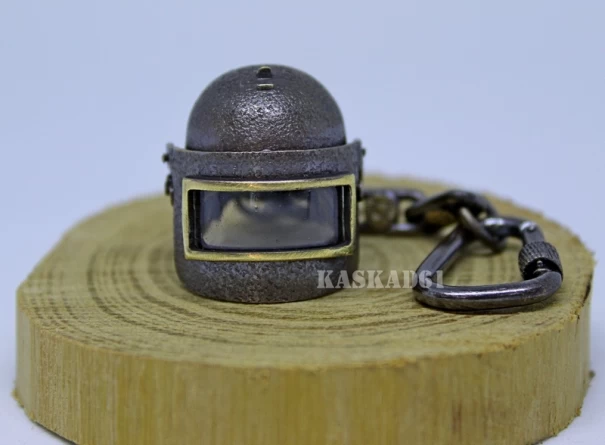 Брелок "Шлем Алтын с забралом" (латунь) фото 1