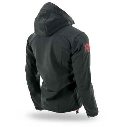 Куртка Dobermans Aggressive KU08 Offensive Premium Softshell (черная) фото 4